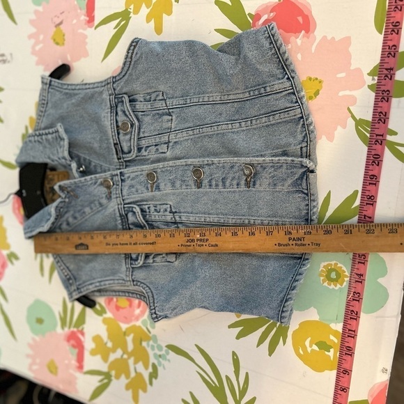 Faconnable Jackets & Coats | Faconnable -
Denim Vest Small 100% cotton - Picture 5 of 5